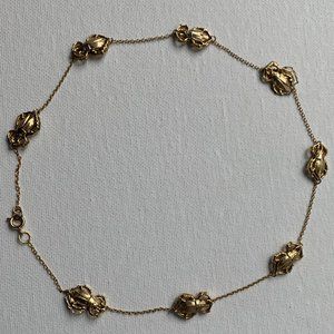 GOLDBUG COLLECTION NECKLACE PURCHASED FROM DESIGNER IN CHARLESTON, SC